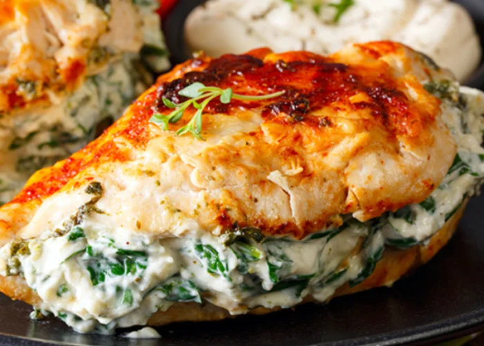 Spinach Stuffed Chicken Breast Recipe