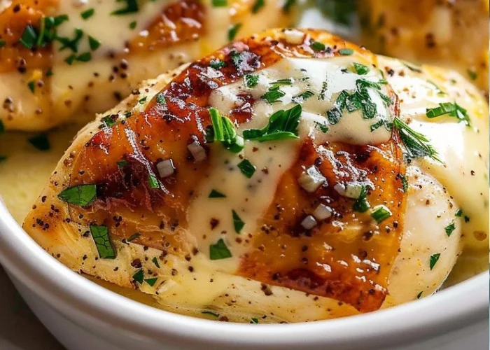 Baked Caesar Chicken Recipe