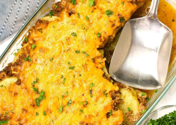 Ground Beef Casserole With Potatoes Recipe
