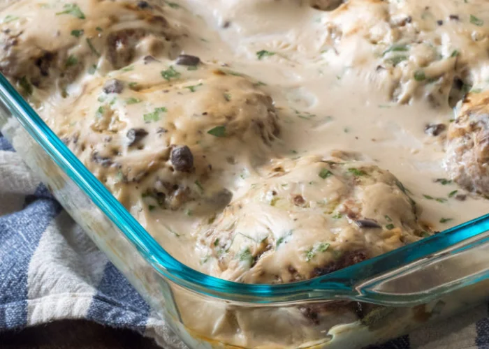 Amish Hamburger Steak Bake Recipe